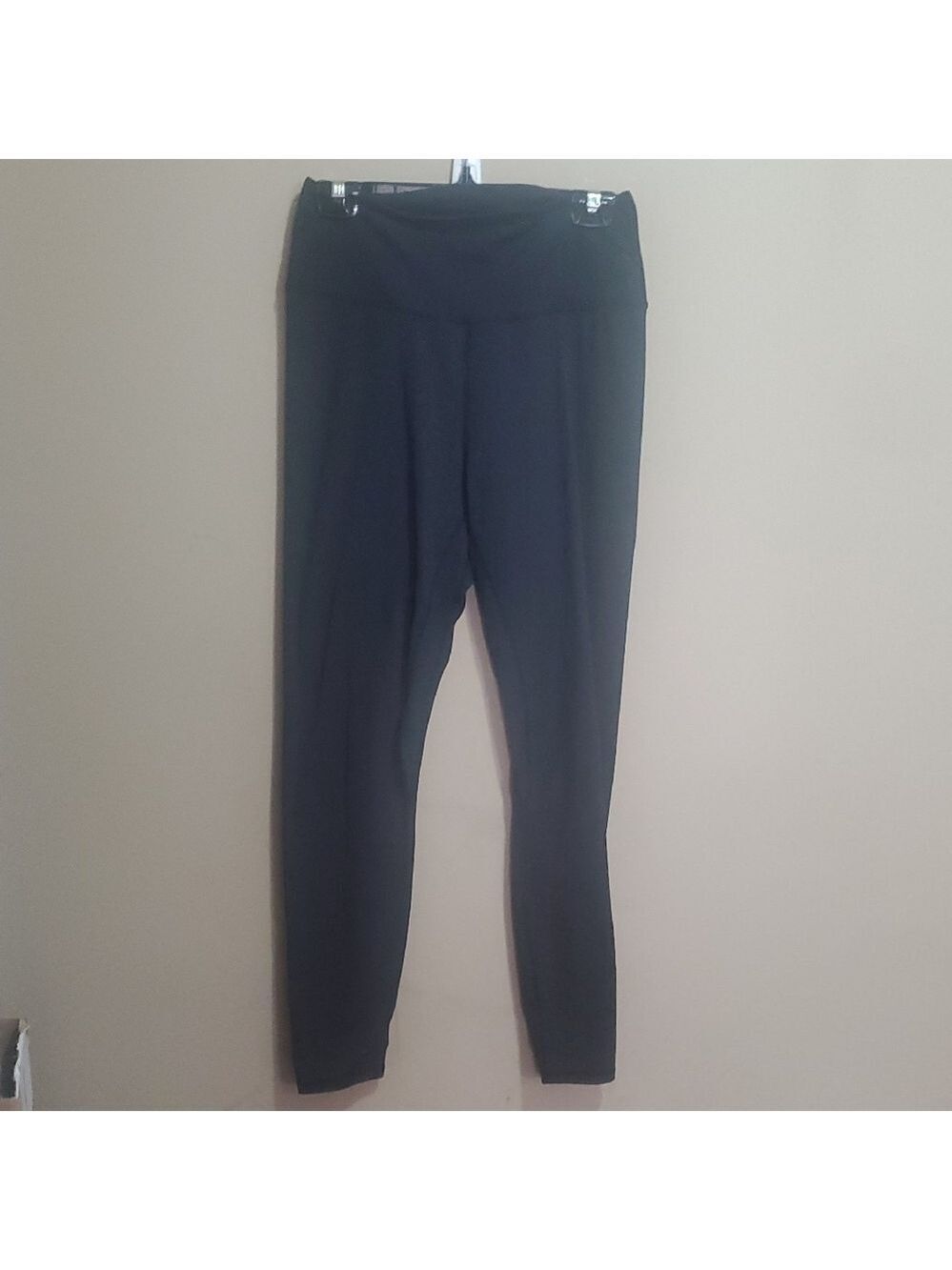 Sun & Stone Black High-Waist Yoga Leggings Size Medium